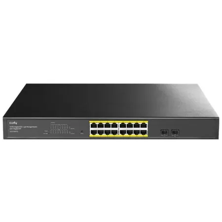Diğer Cudy GS1016EPS2 2SFP 16 Port Gigabit PoE+ Switch