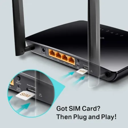 TP-Link Networks TP-Link Archer MR200 AC750 Wireless Dual Band 4G LTE Router Outlet