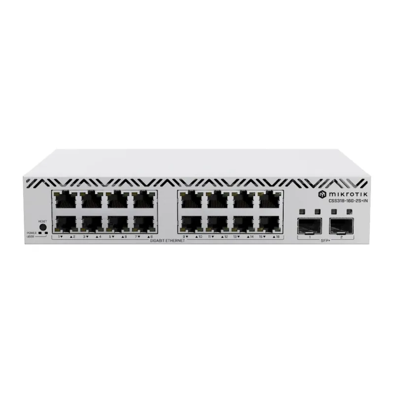 Mikrotik CSS318-16G-2S/IN 16 Port Yönetilebilir Switch