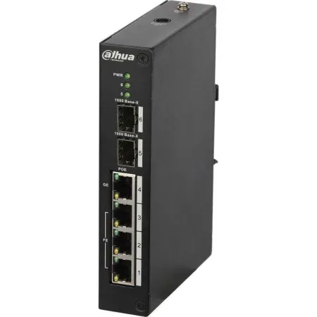 Dahua Security Dahua 4-Port PoE Switch (Unmanaged)