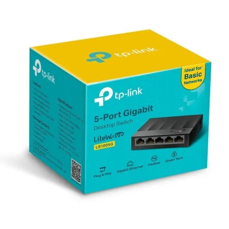 TP-Link Networks Tp-Link LS1005G 5 Port Gigabt Desktop Plastic Cas Switch