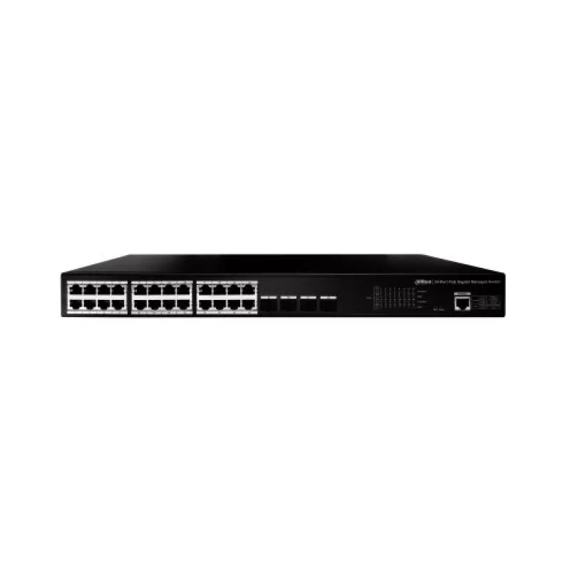 Dahua Security Dahua 24-Port PoE Gigabit Yönetilebilir Switch
