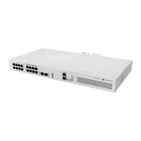 Mikrotik CRS418-8P-8G-2S+RM PoE+ Yönetilebilir Switch
