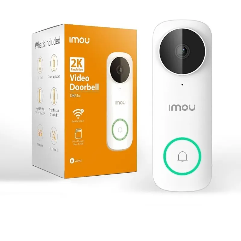 Dahua Security Dahua Imou DB61i 5MP Wi-Fi Kameralı Kapı Zili