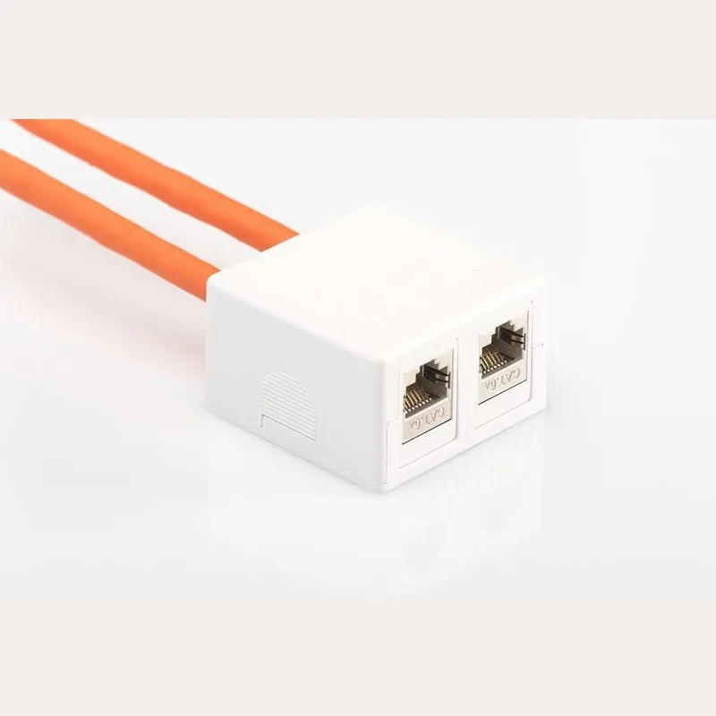 Digitus AT-AG 302A-WH 2'li Harici Keystone Kutusu