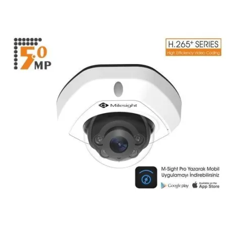 Milesight MS-C5373-PB 5.0 MP IR Dome IP Kamera