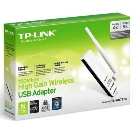 TP-Link Networks Tp-Link TL-WN722N 150M Wireless Lite-N USB Adapter