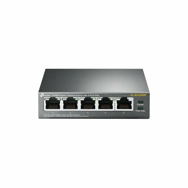 TP-Link Networks Tp-Link TL-SG1005P 5 Port 10/100/1000Mb 4 Port POE