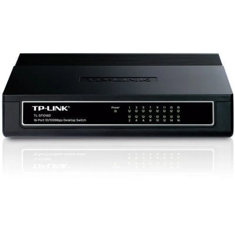 TP-Link Networks Tp-Link TL-SF1016D 16 Port 10/100 Switch