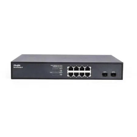 Ruijie Networks Ruijie RG-S1810G-P Unmanaged Switch 8 Port 10/100 124W