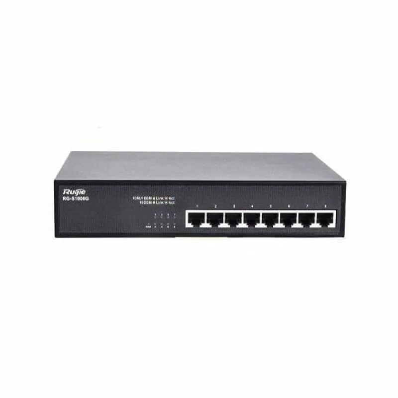 Ruijie Networks Ruijie RG-S1808G Switch 8 Port Poesiz 10/100/1000