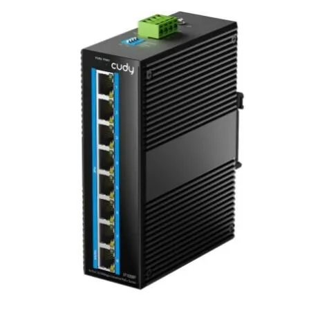 Diğer Cudy IF1008P 8 Port 10/100 Mbps Industrial PoE+ Switch