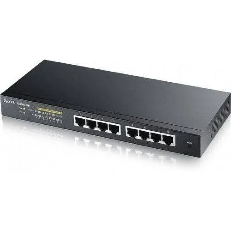 Zyxel Networks Zyxel GS1900-8HP 8 Port Gigabit Web Poe Yönetilebilir Switch