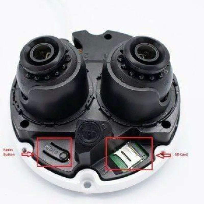 Dahua Security Dahua 2x2MP IR Mini Dome Network Kamera