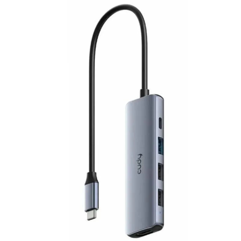 Diğer Cudy UH405 5-In HDMI 4K USB-C Hub
