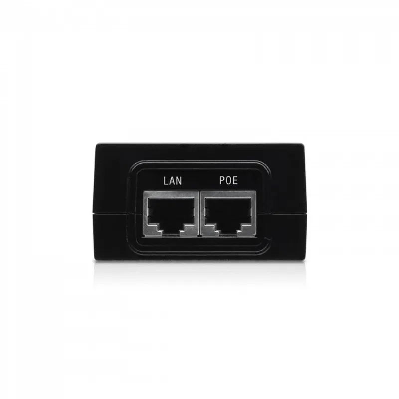 Ubiquiti Networks Ubiquiti PoE Adaptör, 48V 0.5 Amper Gigabit Siyah