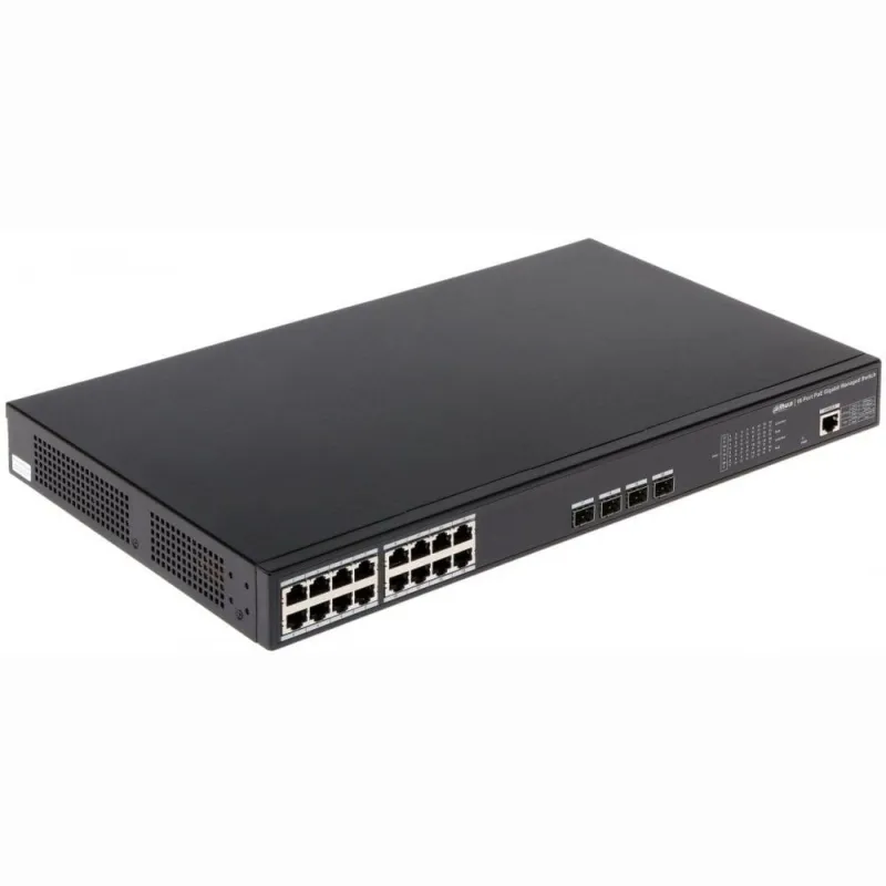 Dahua Security Dahua 16-Port PoE Gigabit Yönetilebilir Switch