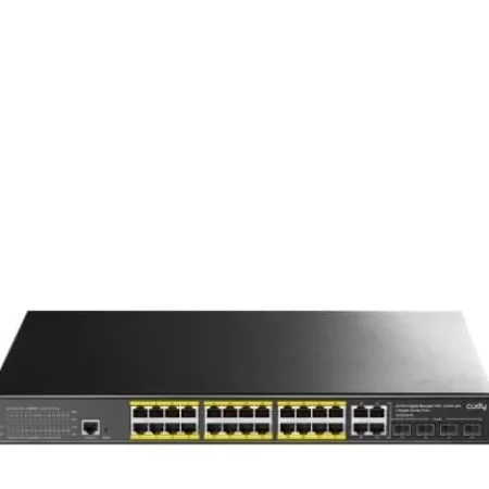 Diğer Cudy GS2028PS4 2.0  24 GbE PoE L2 Managed Switch With 4 Gigabit Combo Ports 400W