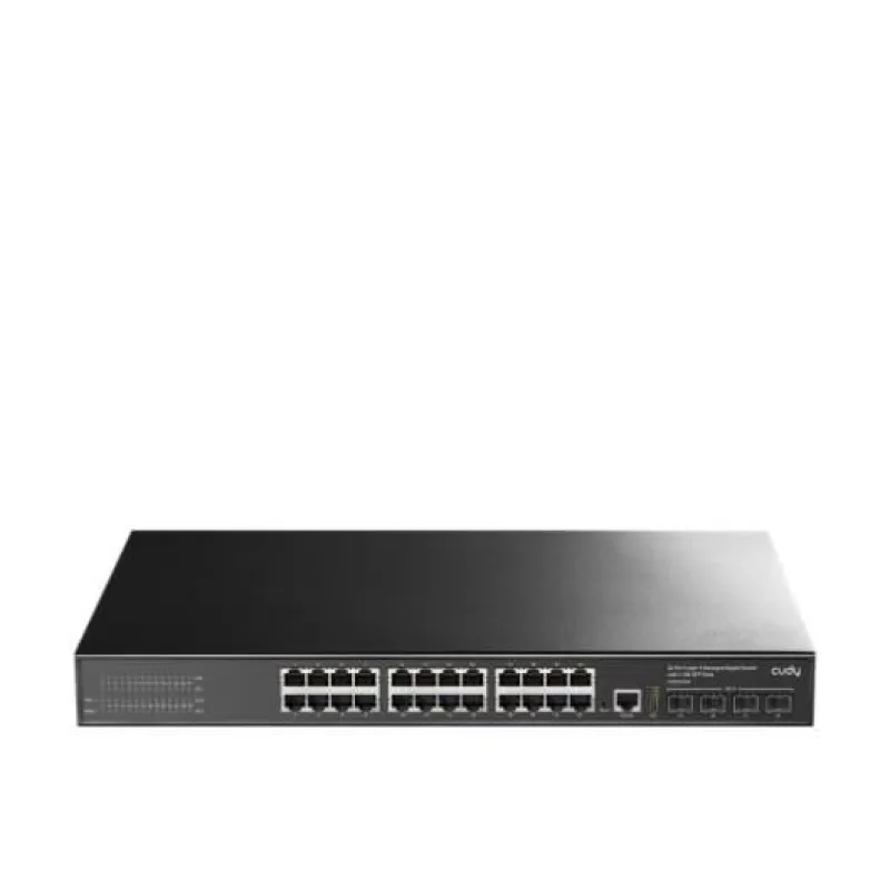 Diğer Cudy GS5024S4 24 GbE 4 SFP+ L3 Yönetilebilir Switch
