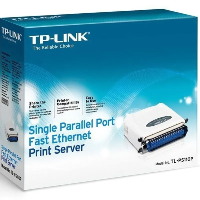 TP-Link Networks TP-Link TL-PS110P Single Paralel Port Print Server