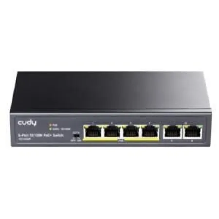 Diğer Cudy FS106P 6 Port 10/100M PoE+ Switch