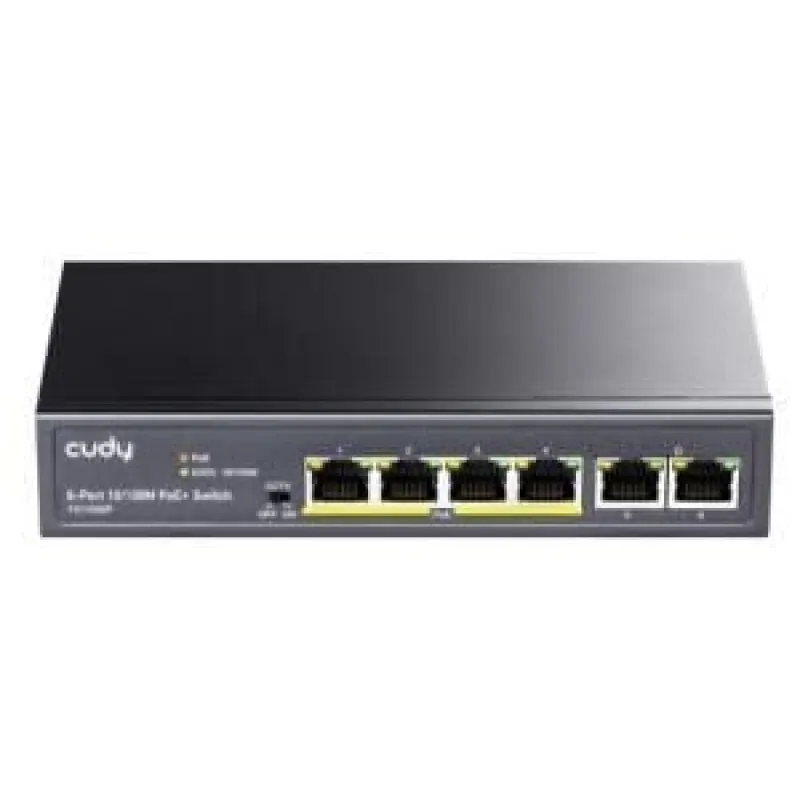 Diğer Cudy FS106P 6 Port 10/100M PoE+ Switch
