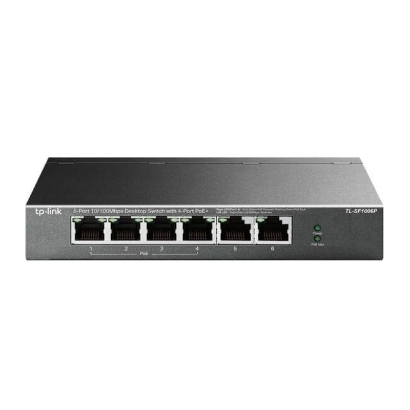 TP-Link Networks Tp-Link TL-SF1006P 6 PORT(4 POE) Gigabit Switch