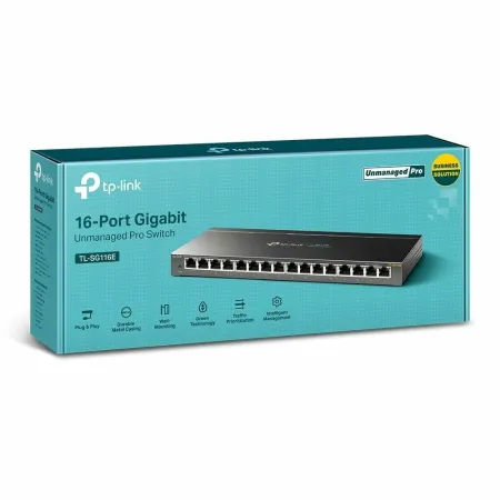 TP-Link Networks Tp-Link TL-SG116E 16-Port Gigabit Unmanaged Pro Switch