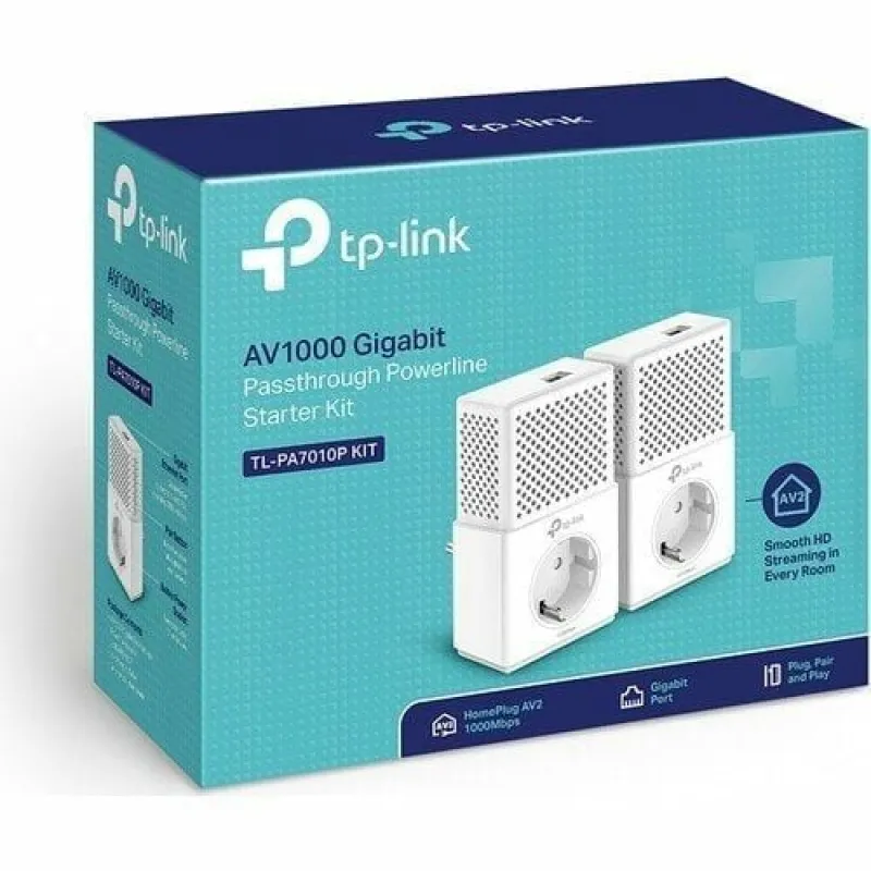 TP-Link Networks Tp-Link TL-PA7010P KIT AV1000 Powerline Genişletici Kiti