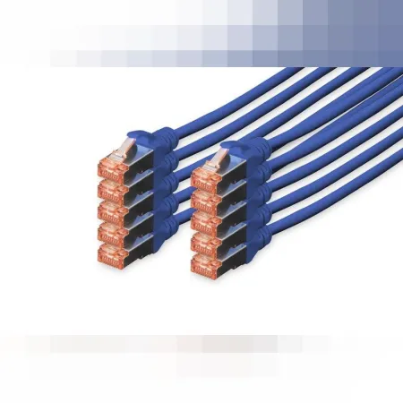 Digitus DK-1617-0025-B 0.25m Mavi Patch Kablo