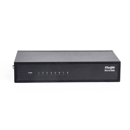 Ruijie Networks Ruijie RG-S1808 Switch 8 Port Poesiz 10/100