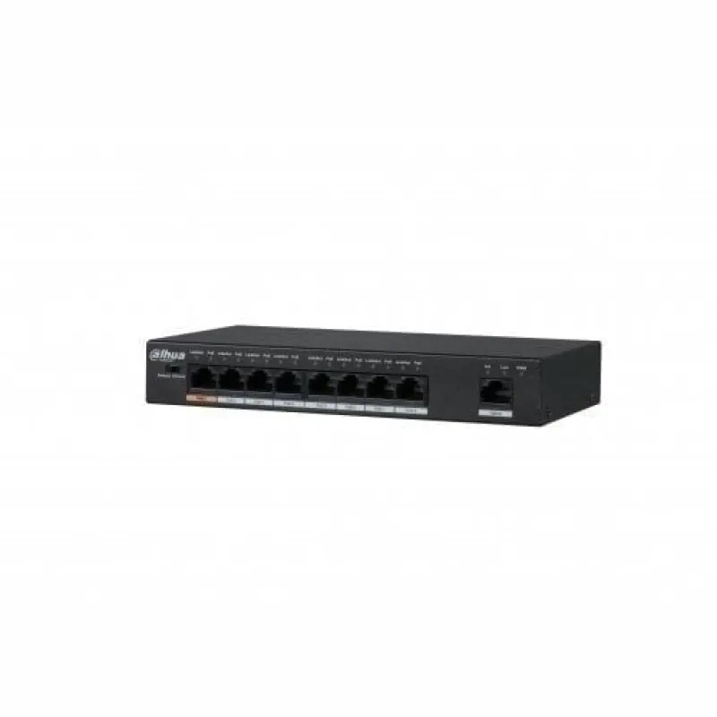 Dahua Security Dahua 8-Port Hızlı Ethernet PoE Switch