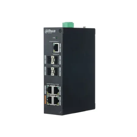 Dahua Security Dahua 4 Portlu PoE (Yönetilmeyen) ile 9 Portlu Gigabit Switch