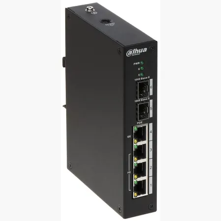 Dahua Security Dahua 4-Port PoE Switch (Unmanaged)