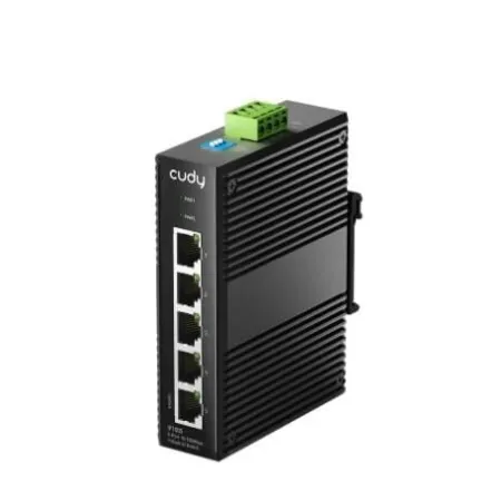 Diğer Cudy IF1005 5 Port 10/100 Mbps Industrial Switch