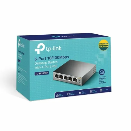 TP-Link Networks Tp-Link TL-SF1005P 5 Port 10/100Mbp 4 Port Poe Switch