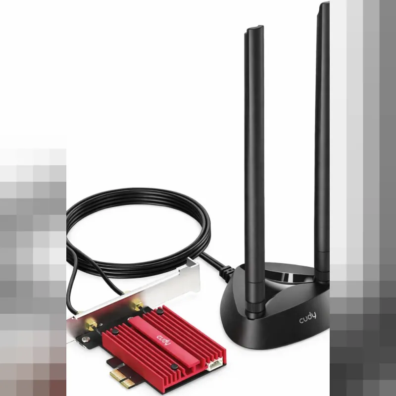 Diğer Cudy WE9300S BE9300 Wi-Fi 7 Bluetooth 5.4 PCI-E Adaptörü