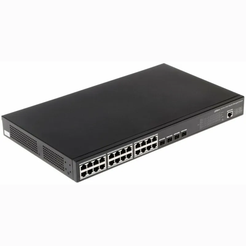 Dahua Security Dahua 24-Port PoE Gigabit Yönetilebilir Switch