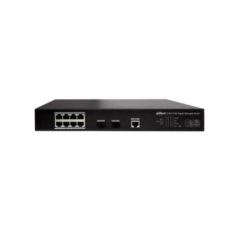 Dahua Security Dahua 8-Port PoE Gigabit Yönetilebilir Switch