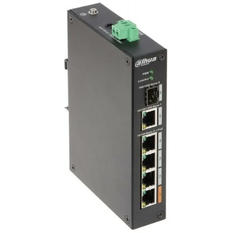 Dahua Security Dahua 4 Port PoE Yönetilebilir Switch
