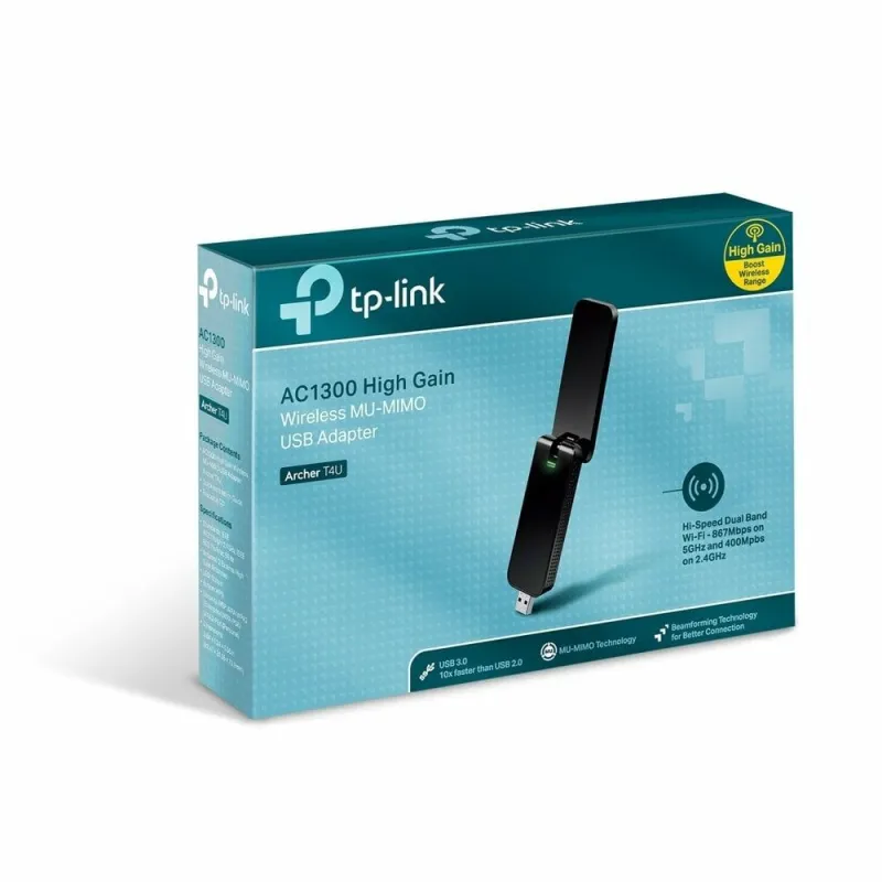 TP-Link Networks Tp-Link Archer T4U 1200Mbps Dualband USB Adaptör