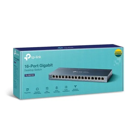 TP-Link Networks Tp-Link TL-SG116 16-Port Gigabit Masaüstü Switch
