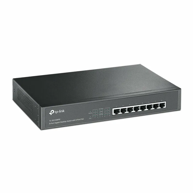 TP-Link Networks Tp-Link TL-SG1008PE 8-Port PoE+ Gigabit Switch