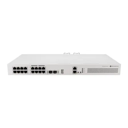 Mikrotik CRS418-8P-8G-2S+RM PoE+ Yönetilebilir Switch
