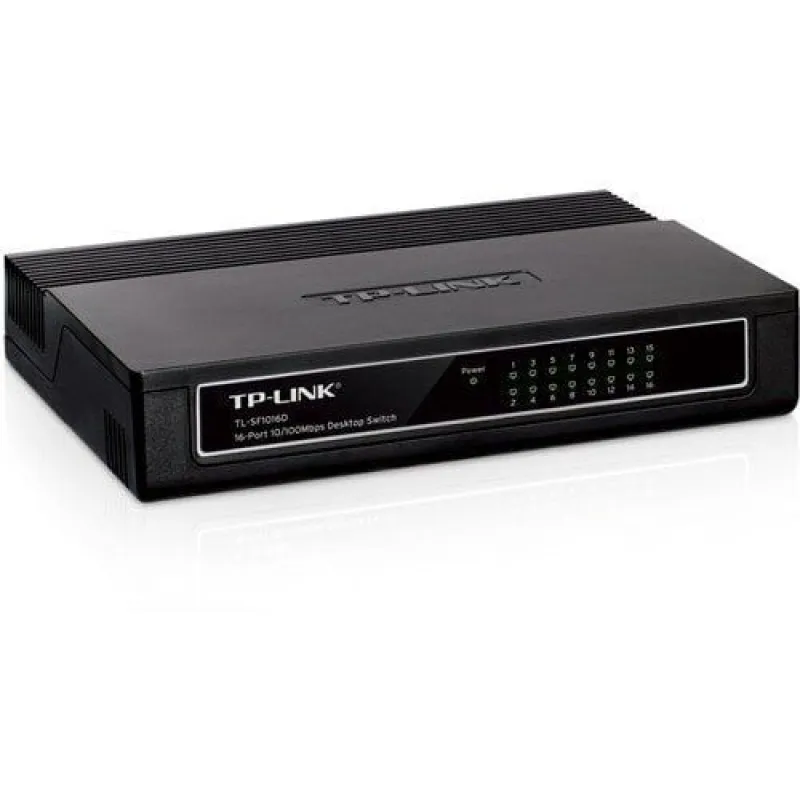 TP-Link Networks Tp-Link TL-SF1016D 16 Port 10/100 Switch