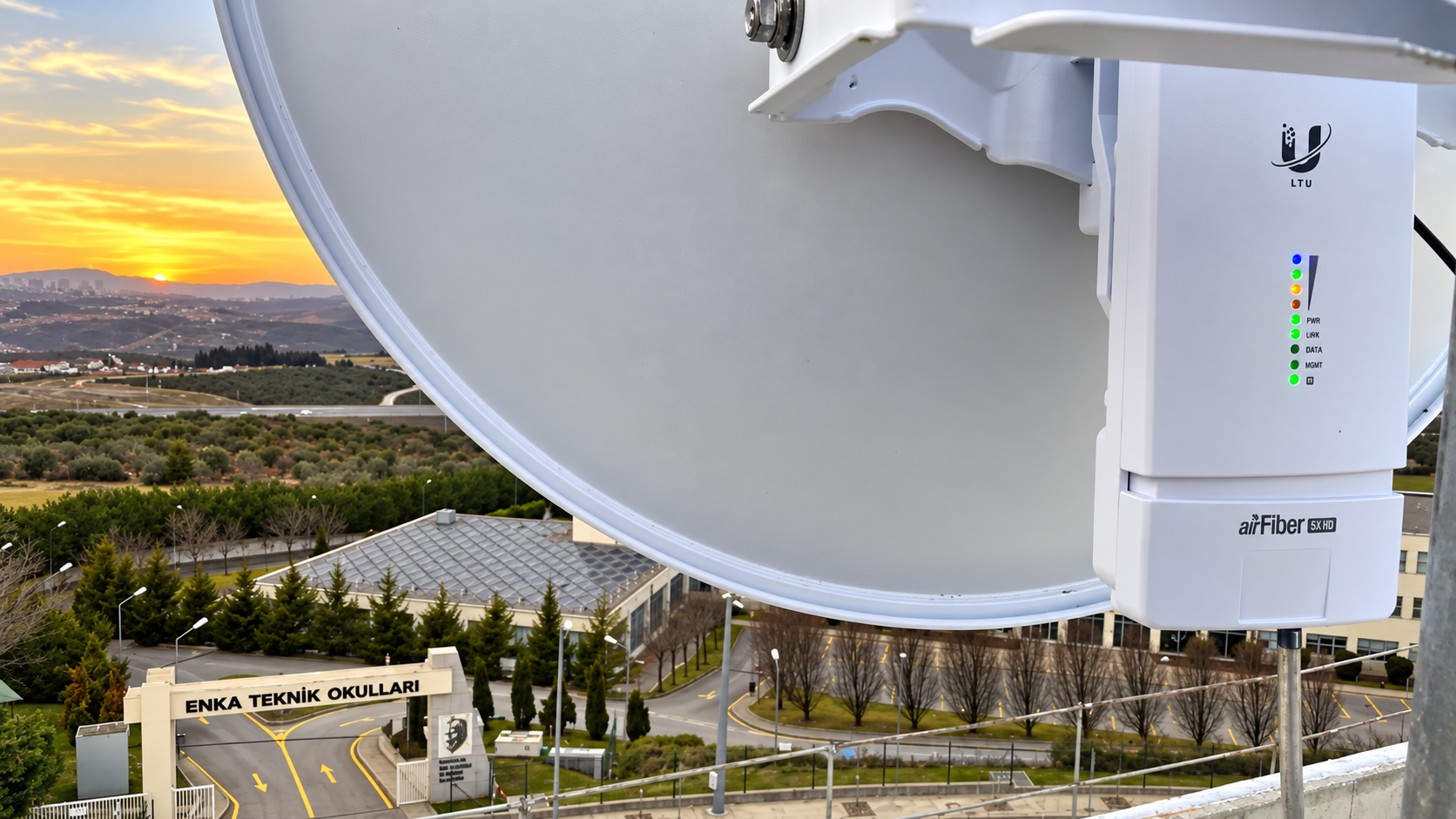 Ubiquiti airFiber 5XHD profesyonel radyolink cihazı
