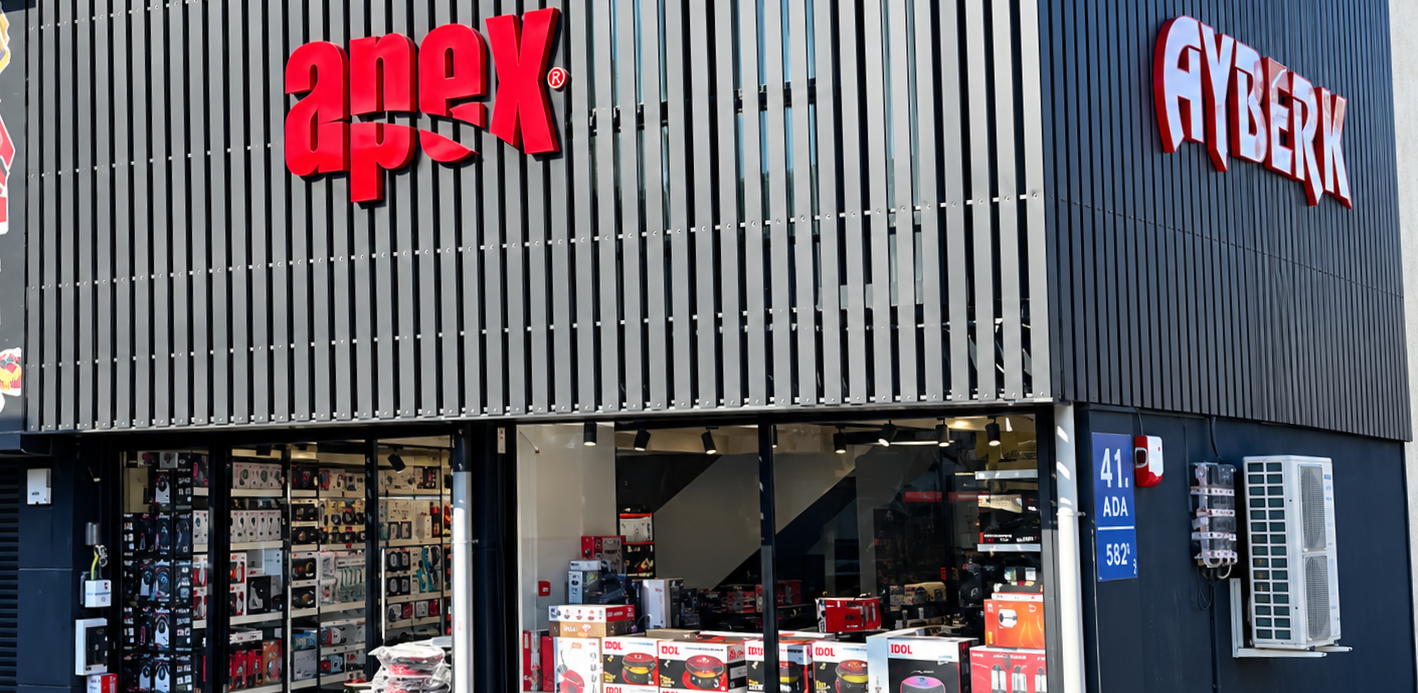 Apex Ev Aletleri İstoç Mall of İstanbul kablosuz veri aktarımı projesi