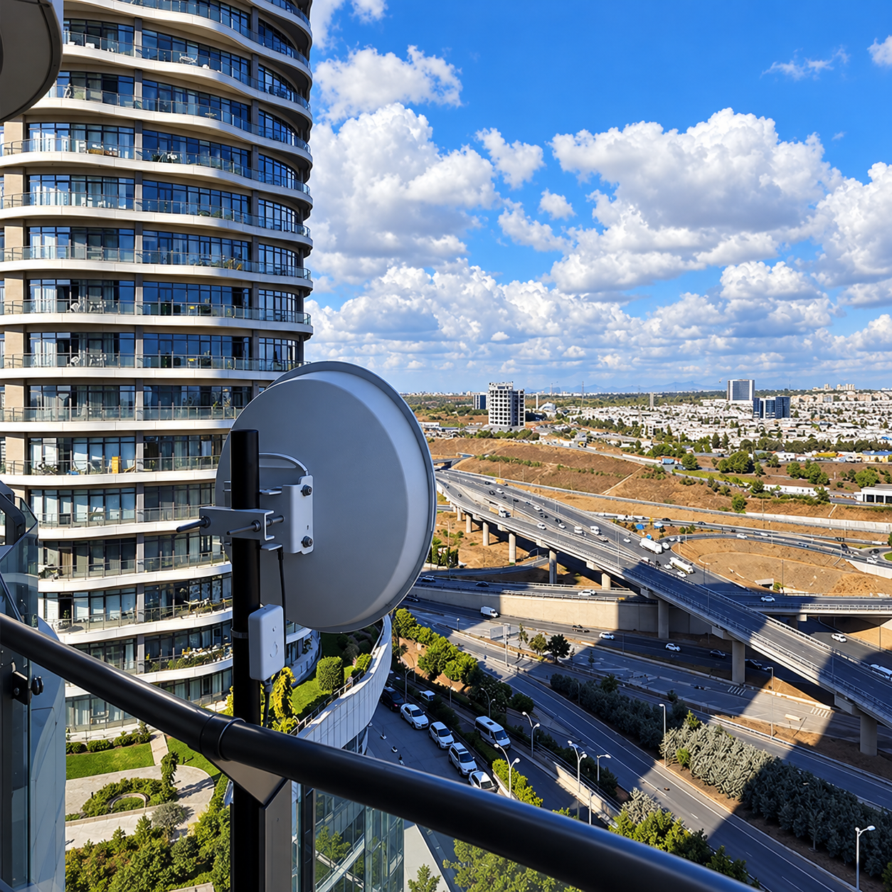 Apex Ev Aletleri İstoç Ubiquiti radyolink anten kurulumu