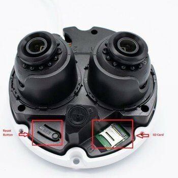 Dahua 2x2MP IR Mini Dome Network Kamera