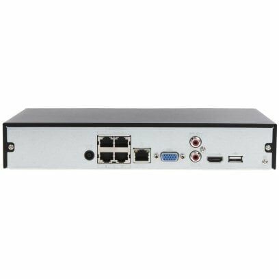 Dahua 4 Kanal Kompakt 1U 4PoE Lite 4K H.265 Network Video Kaydedici